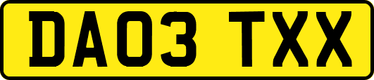 DA03TXX