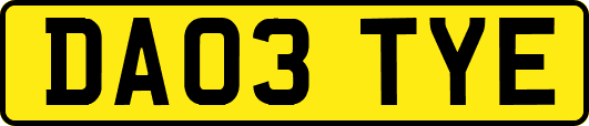DA03TYE