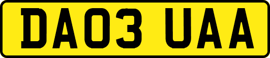 DA03UAA