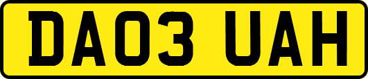 DA03UAH