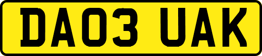 DA03UAK