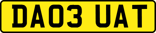 DA03UAT