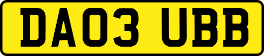 DA03UBB