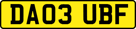 DA03UBF