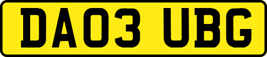 DA03UBG
