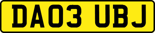 DA03UBJ