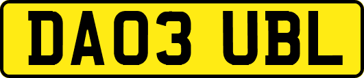 DA03UBL