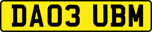 DA03UBM