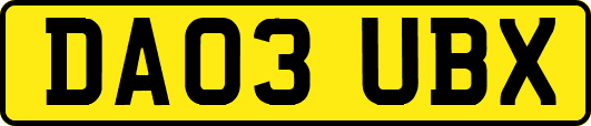 DA03UBX