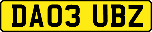 DA03UBZ
