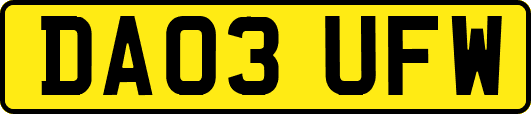 DA03UFW