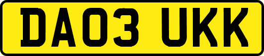 DA03UKK
