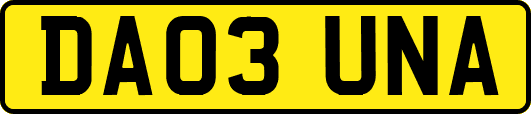DA03UNA