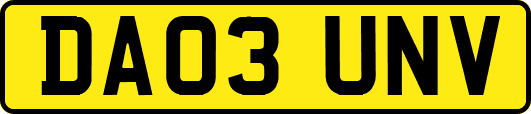 DA03UNV