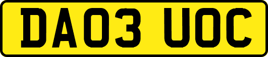 DA03UOC