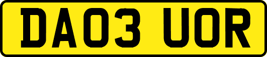 DA03UOR