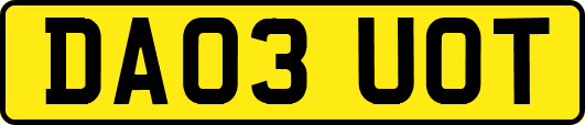 DA03UOT