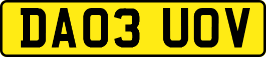 DA03UOV