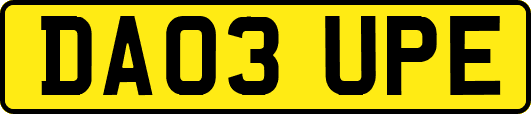 DA03UPE