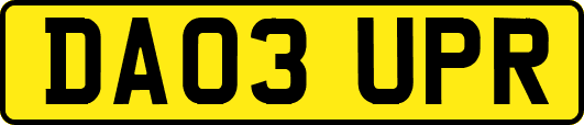 DA03UPR