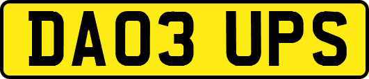 DA03UPS