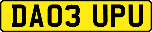 DA03UPU