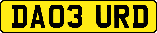 DA03URD