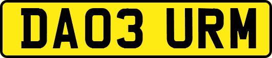 DA03URM