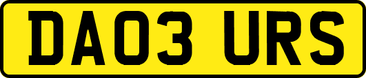 DA03URS