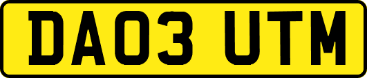DA03UTM