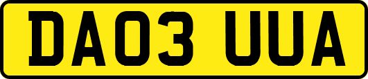 DA03UUA