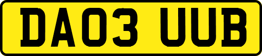 DA03UUB