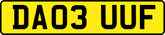 DA03UUF