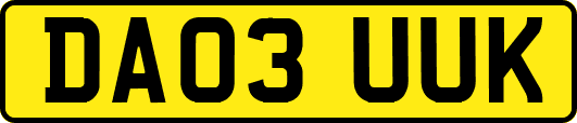 DA03UUK