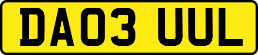 DA03UUL