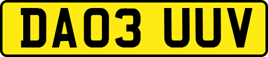 DA03UUV