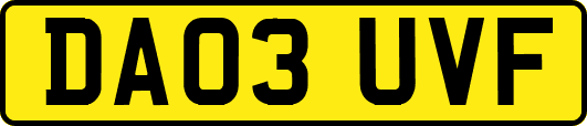 DA03UVF