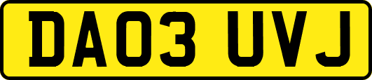 DA03UVJ