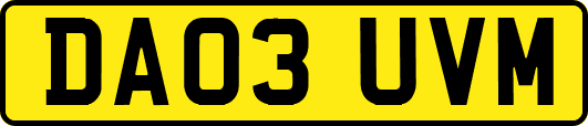 DA03UVM