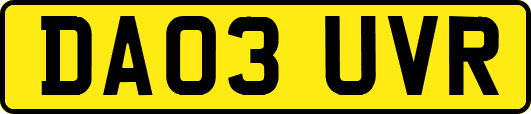 DA03UVR