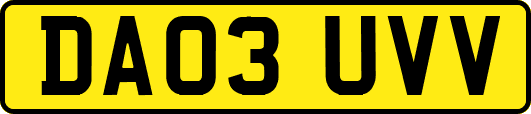 DA03UVV