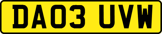 DA03UVW