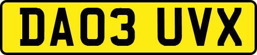DA03UVX