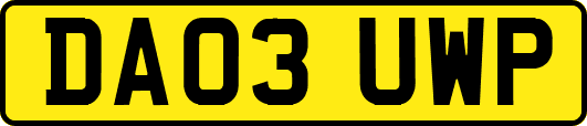 DA03UWP