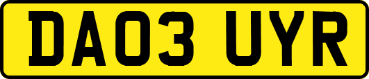 DA03UYR