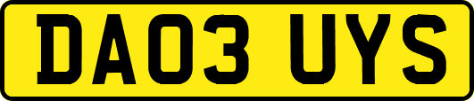 DA03UYS