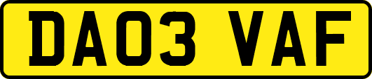 DA03VAF