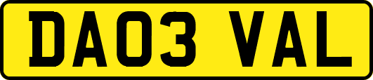 DA03VAL