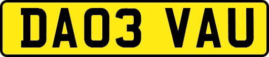 DA03VAU
