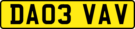 DA03VAV